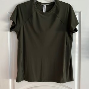 Athleta Nylon Short Sleeve Top